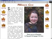 Allison Cox Storyteller