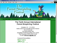 Forest Storytelling Festival Clallam County